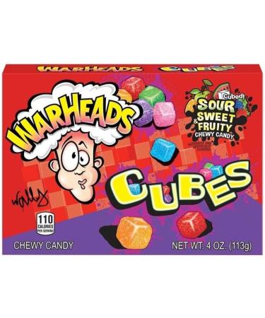Warheads Fruit & Chewy Deal of 3 Most Fastest Selling | Chewy Cubes Box 113g | Sour Jelly Beans Box 113g | Lil Worms 99g | Mix & Match Deal | Sold by Essential Products - Buy Online on GoSupps.com