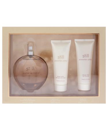 Jennifer Lopez Still Women's 3-Piece Gift Set - EDP Spray, Body Lotion, Shower Gel - 3.4oz, 2.5oz, 2.5oz - 3pc - Buy Online on GoSupps.com