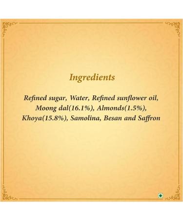 Kitchen Of India Moong Dal Halwa 250g - Authentic Indian Dessert - Buy Online on GoSupps.com