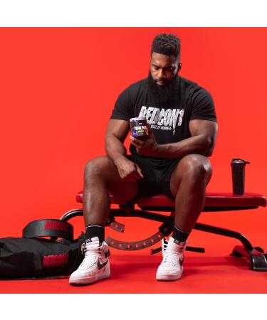 REDCON1 Total War Preworkout - 320mg Caffeine Beta Alanine Amino Acids for Energy & Endurance - Rocket Bomb Flavor (30 Servings) - Shop Internationally - Buy Online on GoSupps.com
