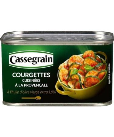 Cassegrain Zucchini, Cooked Provencal, 375 g