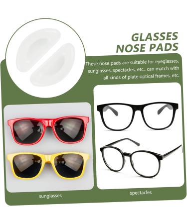 Healeeved 30 Pairs Clear Nose Pads - Silicone Cushion for Glasses | Adhesive Apricot & Sun Protection | Nasal Shaper - Enhanced Comfort - Buy Online on GoSupps.com