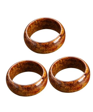 SOIMISS 3pcs Sea willow Bracelet Retro Decor All-match Bracelet Cuff Bracelet Vintage Decor Wristbands Bracelets Feng Shui Bracelet Wrist Decoration Miss Jewelry Carved Resin