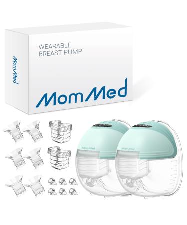 MomMed milk pumps milk pump electrically portable with 3 modes and 12 power outlet -safe and low -noise 24 mm milk pump Electrically double including 17/19/21 mm flanging sets 2 pieces 2 - Buy Online on GoSupps.com