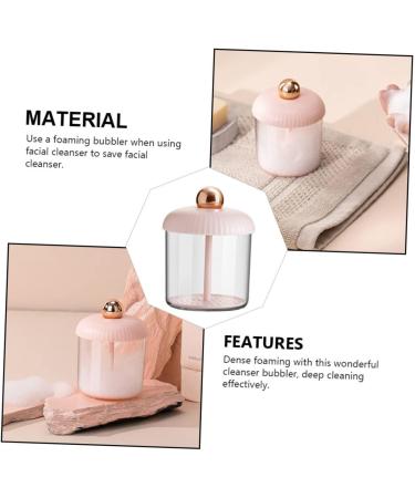 HAPINARY 1pc Face Tools Facial Tool Oil for Face Travel Pump Bottle Facial Foam Maker Foam Maker for Face Wash Foam Maker Cup Soap Foaming Cup Clean Foam Bottle Pp Pink 10.5x7.8cm Pink - Buy Online on GoSupps.com