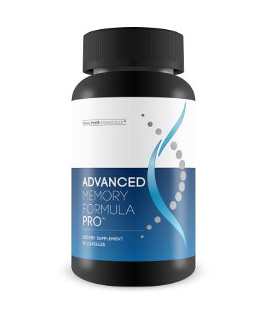 Happy Health Marketplace Advanced Memory Formula Pro Our Best Memory Supplement - Brain & Memory Support - Formulated with Ginseng and Other Brain Booster Ingredients for Brain Function