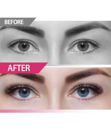 CarLary DIY Eyelash Extensions - 40 Mini Cluster Lashes | Wispy Fluffy C Curl Pack 14mm - Buy Online on GoSupps.com