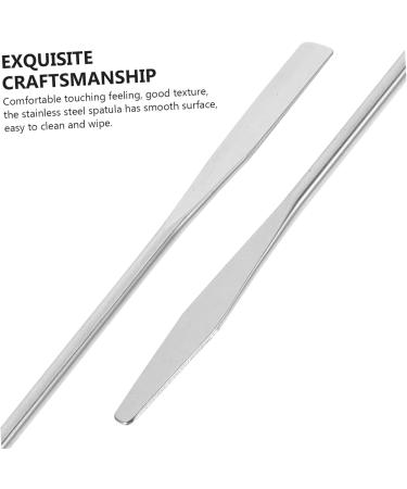 Homoyoyo Spatules De M lange Cosm tique Acier Inoxydable 5 Pcs 15 Cm Multifonctionnelles Pour Maquilleurs Professionnels Usage Visage Fond De Teint Nail Art - Buy Online on GoSupps.com