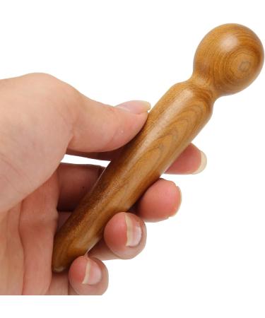 Wooden Massage Stick for Foot Reflexology | Trigger Point Relief & Acupressure Tool - Traditional Health Care Device - Buy Online on GoSupps.com