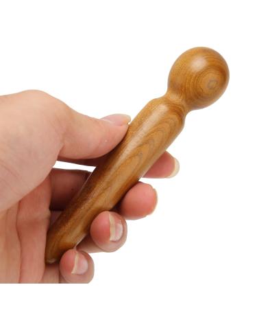 Foot reflex zone massage wooden stick with ergonomic design portable wooden massage reflex zone massage tab for pain relief and relaxation manual massage tab for foot and hand