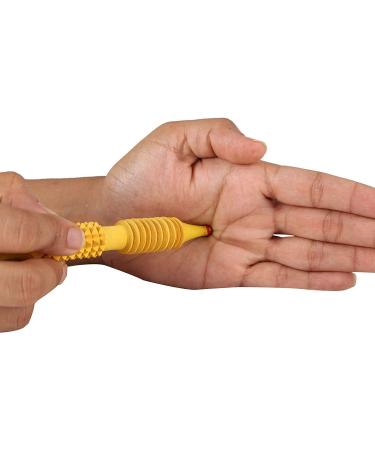 ACM Acupressure Wooden Jimmy Hand Roller Massager Relaxes The Mind and Body Stress Relief. - Buy Online on GoSupps.com
