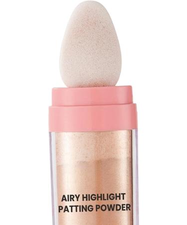 AMLESO Highlighter Powder Sparkle Eyes Glitter Patting Powder Shimmer and Shine Smooth Cosmetics Face Blusher Body Brightens for Makeup Aureate brown - Buy Online on GoSupps.com