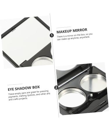 SKISUNO 3 Sets Double Box Eye Shadow Box Eyeshadow Supplies Empty Makeup Supply Makeup Accessories Make Container Pallet Makeup Supplies Empty Make up Container Cosmetic Container - Buy Online on GoSupps.com