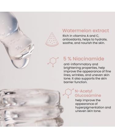 Shop Watermelon Serum Hydrating & Refreshing Skincare | International Shipping Available - Buy Online on GoSupps.com