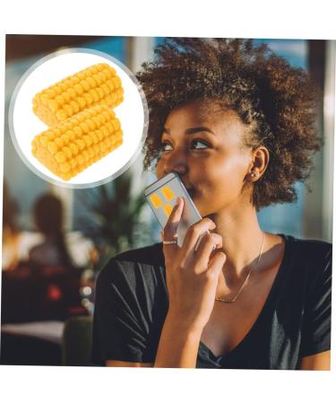 POPETPOP 120 Pcs Simulation Corn Hand Decor Headpiece Diy Crafts Supply Small Slices Small Corn Toys Animal Toys Phone Shell Ornament Mini Toys for Headdress Chick Charm Child Resin - Buy Online on GoSupps.com