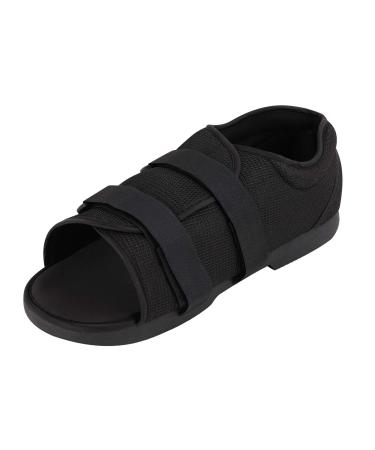 Postoperative Plaster Shoe for Broken Foot - Adjustable Ankle Strap Open Toe Shock Absorption & Rehabilitation Support - Buy Online on GoSupps.com