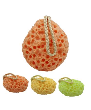 FRCOLOR Bath Body Sponge Loofah Body Scrubber Exfoliator Bath Scrub Body Wash Infused Sponge Infant Bath Sponge Loofah Sponge Face Baby Sponge for Bathing Child Dish Brush Clean