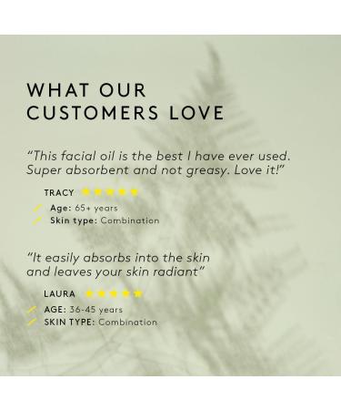 NUORI Perfecting Facial Oil - Nourishing & Regenerating | Omega 3&6 Vitamin E All Natural - 20ml for All Skin Types - Buy Online on GoSupps.com