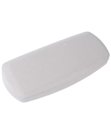 Sturdy glasses case "Jura Pastel" with metal hinge in a cheerful light grey