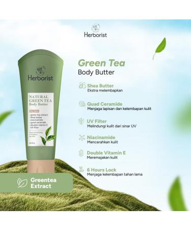 Herborist Body Butter 80g Natural Green Tea (Pack of 2) - Buy Online on GoSupps.com