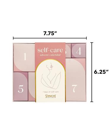 Pinch Provisions Self Care Advent Calendar - 7 Spa Essentials for Women | Perfect Gift for Birthdays Bachelorette Parties & Slumber Parties - Buy Online on GoSupps.com