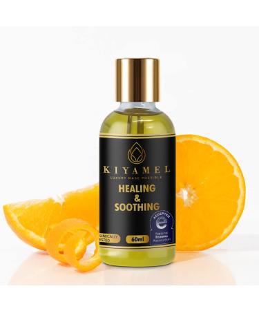 Healing & Soothing Essential Oils for Itchy Dry Skin Restorative Body Oil with Vitamin E Argan and Jojoba Moisturizing and Soothing Skincare for Adults and Kids