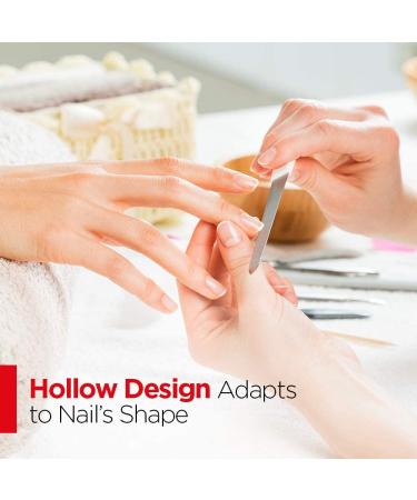 TITANIA Solingen Sapphire Hollow File 5 - Multi-Coloured 1 Pack (12.5 cm) | Premium Quality for Precision Nail Care - International Shipping Available - Buy Online on GoSupps.com