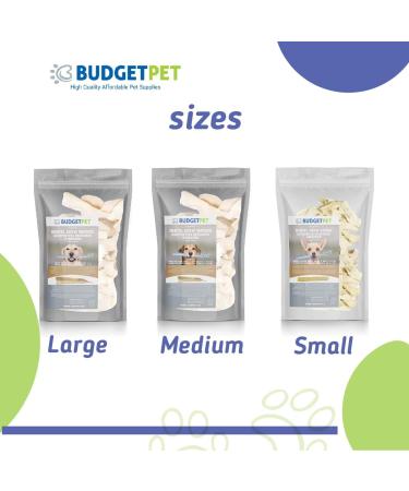 Budget Pet Enzymatic Dental Wafers for Small Breeds - Prevents Plaque and Tartar - Antiseptic Reduces Bacteria - Made from Select Beefhide - Improves Hygiene Oral of Your Dog. - Buy Online on GoSupps.com