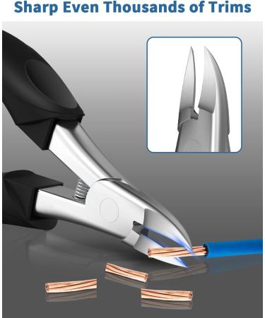 WONSIM Heavy Duty Toenail Clippers for Seniors & Adults - Sharp Curved Blade for Thick, Ingrown Nails - Includes Ingrown Toenail File and Lifter - Buy Online on GoSupps.com