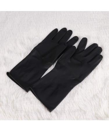 Minkissy 2 Pairs Hair Dye Gloves Hairdressing Hair Dye Gloves Reusable Professional Hairdressing Salon Dye Gloves Hairdressing Tools for Salon Home (L) - Buy Online on GoSupps.com
