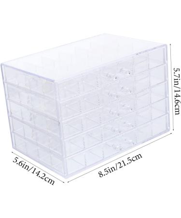 FRCOLOR Box Drawer Storage Box Nails Accessories Desk Attachment Nails Decoration Storage of Jewellery Beads Organiser for Nail Tips Container for Nail Tips Dog P.s - Buy Online on GoSupps.com
