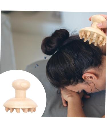 Buy TOVINANNA 3 STK Wooden Massage Comb - Scalp Head Scrub for Dandruff & Wellness | International Shipping - Buy Online on GoSupps.com