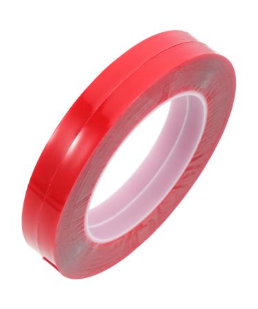 SEWACC 2 Rolls Transparent Double-sided Tape Nails Tapes Nail Display Board Tape Nail Art Showing Tape Adhesive Nail Display Tape Double-sided Nail Tape Manicure Display Tape Nail Tapes