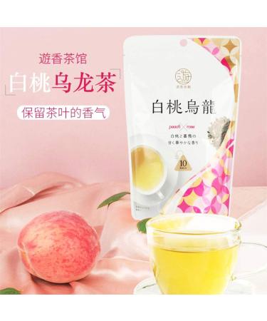 Japanese NITTON-Tea White Peach & Rose Oolong Tea 10pcs/Bag 20g ( ) 10 20g (1-Pack) 20 g (Pack of 1) - Buy Online on GoSupps.com