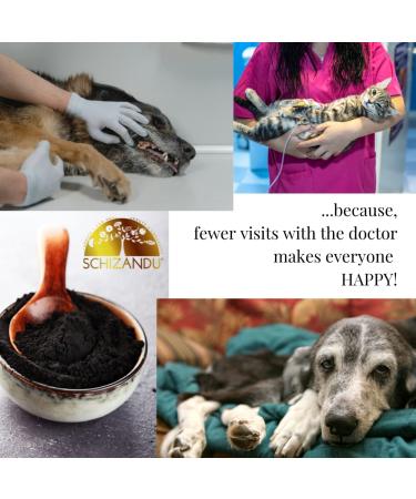 Organic Activated Charcoal Powder for Pets - Digestive Aid, Detox, Dental Health & Kidney Relief - 10 oz - Buy Online on GoSupps.com