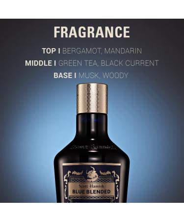 Blue Blended Toner Essence for Men | Hyaluronic Acid & Amino Acid Hydrating Face Toner - 6.09 fl. oz - All-in-One Aftershave & Vitality Restorer - Buy Online on GoSupps.com