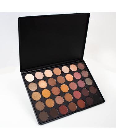 Palladio Ultimate Pro Eyeshadow Palette - 35 High Pigmented Colors for Professional and Personal Use - Matte, Shimmer, Satin Finishes - Long Lasting (FALL 2020) - Buy Online on GoSupps.com
