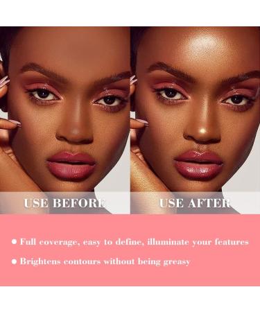 White Moonbeam Body Glitter Powder Stick for Women - Shimmer Highlighter for Face and Body - Buy Online on GoSupps.com