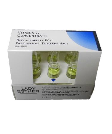 Lady Esther Cosmetic Ampoules Vitamin A Concentrate 12 ml