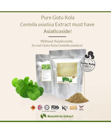 7x Natural Pegaga Centella Asiatica 0.3%-0.8% Asiaticoside Extract Powder Pure 100:1 Gotu Kola Halal Certified - Buy Online on GoSupps.com