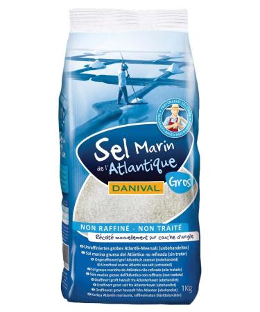 Danival Coarse Atlantic Salt 1 kg - Pack of 6