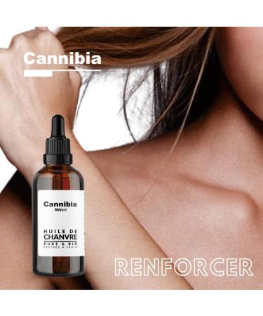Cannibia Genuine Organic Hemp Oil Pure & Natural 100 ml Intense Hydration & Anti-Aging Body Skin Face Hair. - Buy Online on GoSupps.com
