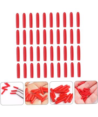 Stahad 240 STK Twilight Lane Eyelash Sink Protection - Silicone Tweezer & Scissors Cover (Red 2pcs) | Premium Eyelash Extension Accessories - Buy Online on GoSupps.com