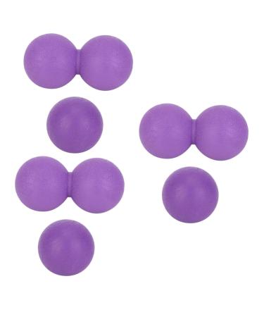 Beavorty 6 Stk Yoga Ball Massage Ball INTORY Double Relocation Foot massager Eishockey Fascia muscle tensioner Ball For muscle relaxation household scrollrad relaxation ball