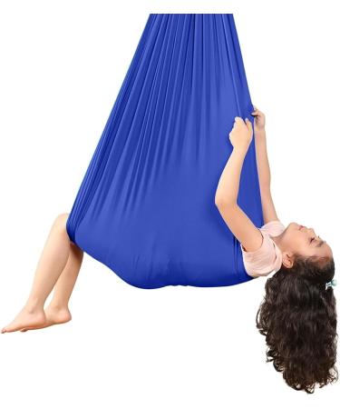 SSIMOO Stretchy Sensory Body SOX - Full-Body Calming Wrap for Autism & Anxiety Relief (150x280cm Blue) - Buy Online on GoSupps.com