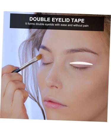 FOMIYES 25 Sheets Double Eyelid Sticker Invisible Tape Eye Makeup Supplies Transparent Tape Eyelid Strips Natural Eyelid Tape Eyelid Sticker Tape Lifter Strips Tool Single Sided - Buy Online on GoSupps.com