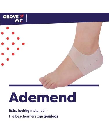 GroveFit Heel Spur Relief Package - Strassburg Socks Heel Pads & Brace for Pain Relief - Buy Online on GoSupps.com