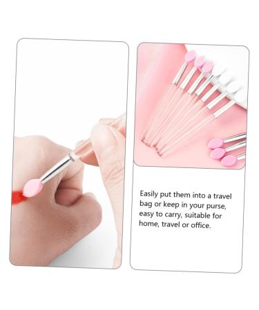 10pcs Lip Mask Brush Set - Silicone Lipstick Applicators & Makeup Wands | Portable Eye Shadow & Brow Brushes - Best for Lip Balm & Makeup - Buy Online on GoSupps.com