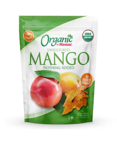 Mariani Dried Fruit Organic Unsulfured Mango 4 oz (113 g)
