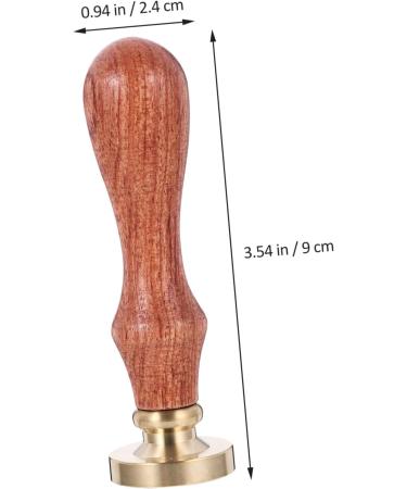 PLAFOPE 1pc Dispensing Plate Tool Powder Cosmetic Stamper Powder Seal Impression Metal Copper Copper Head 1 count (Pack of 1) Golden - Buy Online on GoSupps.com